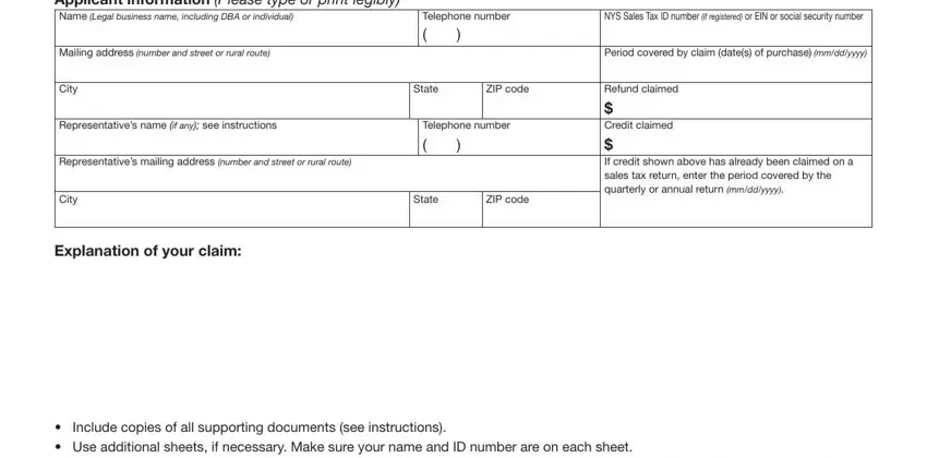 stage 1 to completing fillable form ny au 431