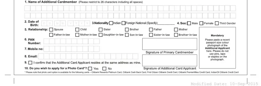 Finishing citi beneficiary designation form stage 3